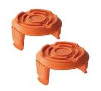 Senda Paquete de 2 cubiertas de repuesto para carrete de recortadora, compatibles con Worx GT/WG 150 151 155E 157E 163E 169E cubierta de carrete de césped