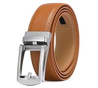 SENDEFN Cinturón Para Hombre, Cinturones Hombre Cuero Hebilla Automatico Ajustable, cinto Trabajo 3,5cm Corte Para Ajuste