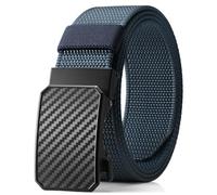 SENDEFN Cinturón Táctico, Cinturón Hombre de Nailon Trabajo 3,8cm, Cinturones Automática Apto para deportes al aire libre con Caja de Regalos