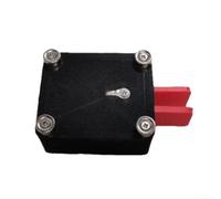 Sender Cw Key - Dispositivo automático de práctica de onda corta eléctrica compacta negra y roja para principiantes con imanes fuertes, conector de 3,5 mm para código