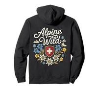 Senderismo Alpino Salvaje en Suiza Sudadera con Capucha
