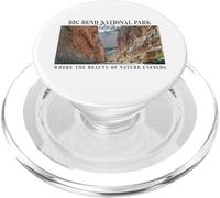 Senderismo Big Bend National Park Texas Graphic PopSockets PopGrip para MagSafe