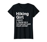 Senderismo Chica Como Una Chica Normal Mucho Más Fresca Mucho Chica Camiseta