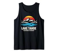 Senderismo en el Lago Tahoe California Nevada Camiseta sin Mangas