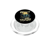 Senderismo es Solo Caminar Donde podrías Morir Divertido al Aire Libre PopSockets PopGrip para MagSafe
