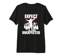 Senderismo Escalada sabiduría Camino Duro montañas Dicho Camiseta Premium