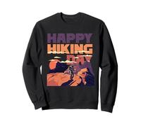 Senderismo Excursionista Caminata Happy Hiking Day Sudadera
