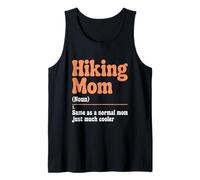 Senderismo Mamá Como Una Madre Normal Familia Coincid Camiseta sin Mangas