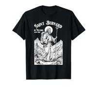 Senderismo Mochilero Patrón San Bernardo Vintage Senderismo Caminata Camiseta gráfica económica