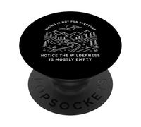 Senderismo no es para Todos, fíjate en el Trekking por el Desierto PopSockets PopGrip Adhesivo
