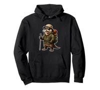 Senderismo Nutria al Aire Libre - Adventure Cute Camper Vibes Sudadera con Capucha