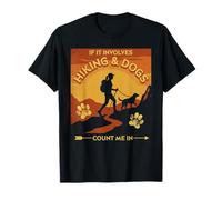 Senderismo Perros Cuentan Me En Adventure Trail Walker Camiseta