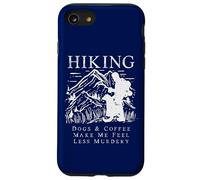 Senderismo, Perros y café me Hacen Sentir Menos Asesinato Carcasa para iPhone SE (2020) / 7/8