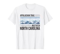 Senderismo por senderos de los Apalaches en Maxpatch Carolina del Norte Camiseta