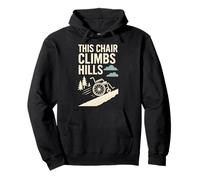 Senderismo sin barreras Silla de ruedas Trail Life Accesible Wild Sudadera con Capucha