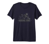 Senderismo Tiempo Pasatiempos Montañas Deporte Fitness Camiseta Premium