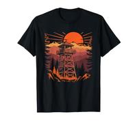 Senderista De Torre Vigia Cumbre Camiseta