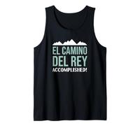 Sendero El Camino del Rey Senderismo Realizado España Camiseta sin Mangas