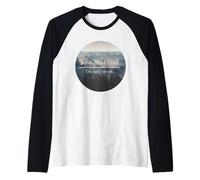Sendero John Muir Parques Nacionales de Yosemite Senderismo Camiseta Manga Raglan