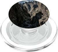 Sendero Rock Canyon Cliff Pass Mountain Ravine PopSockets PopGrip para MagSafe