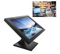 SENDERPICK Monitor táctil LCD de 17 pulgadas, sistema de caja registradora para ordenador, VGA, USB, cajero, restaurante, bar, café, donut store