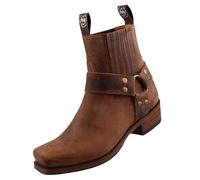 Sendra Botines para hombre, marrón, 42 EU