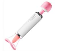 Sendurila Shake Stick Av - Masturbador femenino con doble cabezal para lamer y chupar la lengua, artículos eróticos nuevo