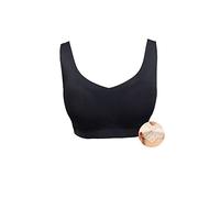 Sendyou ES16 Costuras Sostén con Bolsillos para Mujer Brasier Mama