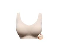 Sendyou ES16 Costuras Sostén con Bolsillos para Mujer Brasier Mama