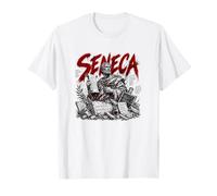 Seneca Amor con Fati Memento Mori Estoico Cita Camiseta
