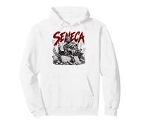 Seneca Amor con Fati Memento Mori Estoico Cita Sudadera con Capucha