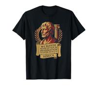 Seneca Cita Filosofía Estoica Imaginación Sufrimiento Camiseta