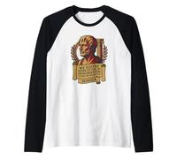 Seneca Cita Filosofía Estoica Imaginación Sufrimiento Camiseta Manga Raglan