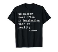 Seneca Stoic Philosopher Stoicism Citas Camiseta