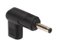 SENECESLI Adaptador de Corriente Tipo C a CC, Cargador Rápido PD de 100W, USB C Hembra a Cable de Alimentación CC de 4,0x1,35mm para Carga de Ordenador Portátil