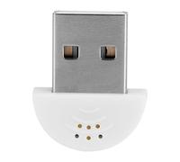 SENECESLI Adaptador de Micrófono Super Mini USB 2.0, Micrófono de Reducción de Ruido de Alta Sensibilidad para Grabación, Captación Omnidireccional de 360°, para Chat,