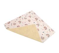 SENECESLI Alfombrilla Antideslizante para bebé de Gran Tamaño, Alfombrilla de Juego Impermeable para Silla Alta, Protección del Suelo, Fácil de Limpiar para Bebés que Gatean (110*110CM SMT105-EF345)