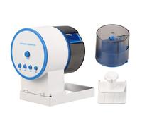SENECESLI Alimentador de Peces Automático, Alimentado por Batería, Temporizador Ajustable, Dispensador de Alimentos para Peces, Acuarios, Frescos y Secos, Plástico ABS