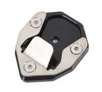 SENECESLI Almohadilla de Soporte para Motocicleta, Placa de Extensión de Soporte Lateral, Extensor de Pie de Aleación de Aluminio con Base Ampliada para Himalayan SCRAM 411, Estabilidad Mejorada en