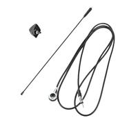 SENECESLI Antena de Radio para Automóvil Durable FM Am Mástil Aéreo Apto para 205 206 306 307 309 - Recepción de Señal de Alto Rendimiento para Montaje en Techo de Automóvil