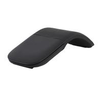 SENECESLI ARC Touch Mouse 1200DPI Ratón óptico Plegable Inalámbrico Portátil Ultradelgado para Portátiles y Tabletas, Ratón BT para una Conectividad Versátil (Black)