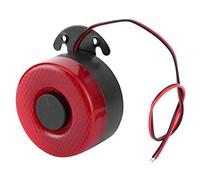 SENECESLI Bocina de Marcha Atrás Universal, Alarma de Coche de Advertencia Automática, Zumbador, Accesorio Compacto para Vehículo ABS Rojo para Todos los Coches