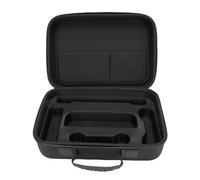 SENECESLI Bolsa de Consola de Juegos, Carcasa de Transporte para Switchs 2 2025, Almacenamiento Protector de Viaje de Caparazón Duro con 24 Ranuras para Tarjetas de Juego y 2 Bolsillos de (Black)