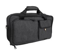 SENECESLI Bolsa de Transporte de Tablero de Pedal de Efectos de Guitarra Portátiles, a Prueba de Agua de la Caja del Pedal de Efectos con Relleno de 10 Mm de Espesor, Correa de Fijación Segura (M)