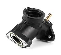 SENECESLI Bota del Colector de Admisión del Carburador, Adaptador de Conector de Carburador de Motocicleta para Virago XV125 XV250 con Junta Tórica, Goma Resistente Al Aceite