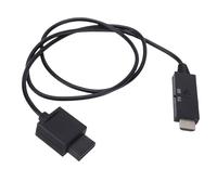 SENECESLI Cable Convertidor de a HDMI, Convertidor de Interfaz Multimedia HD, Adaptador de Señal para a Salida 720P 1080P, Plug and Play, Compatible con N64, PS 3 y Reproductores de DVD.