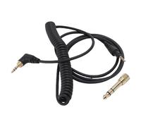 SENECESLI Cable de Auriculares para DJ HDJ-CUE1BT, para HDJ-X7, para Auriculares DJ HDJ-S7, Enchufe de 3.5 Mm, Conversión de 6.35 Mm a un Enchufe de 2.5 Mm