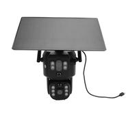 SENECESLI Cámara de Seguridad Solar, Inalámbrica Fidelity 2 Way Talk 8MP 4K Solar Night Camera para el Hogar