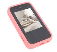 SENECESLI Cámara de Teléfonos Inteligentes de Juguetes para Niños, Cámara de Teléfono para Niños para Pequeños 2.8 Pulgadas a Todo Color Táctil Cubierta Protectora de Silicona para Exteriores (Pink)