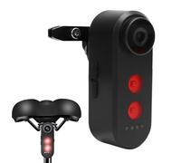SENECESLI Cámara de Vista Trasera de Bicicleta con Luz Trasera, Grabadora de Video de Ciclismo de 1080p con Batería Recargable de 5000 MAh para la Carretera de Montaña, E Bike E (16G)
